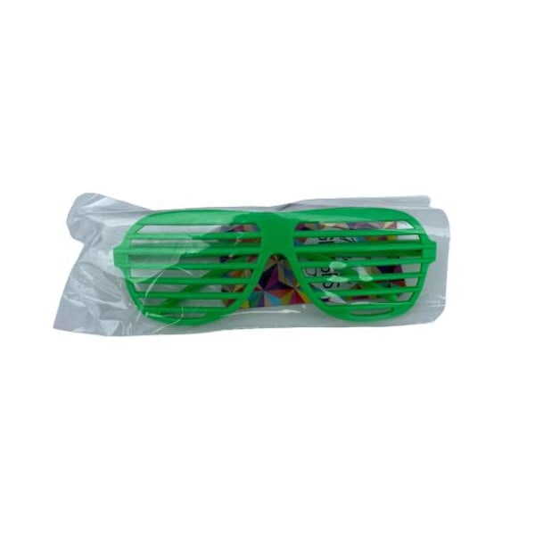 Partyglasögon persienn glasögon gröna maskerad fest Grön