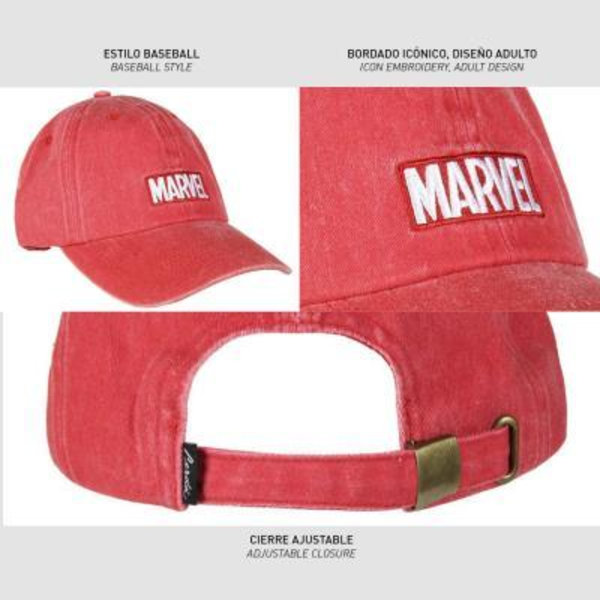 Marvel baseballkasket voksenstørrelse kasket