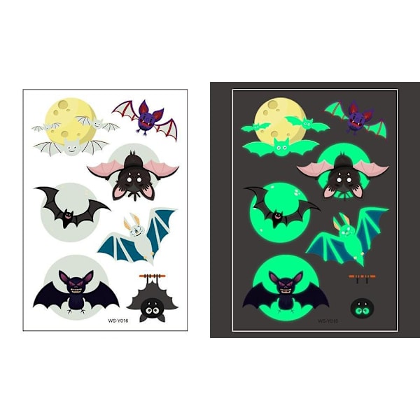 Itsevalaisevat lastentatuoinnit 5 arkkia Halloween-teemalla