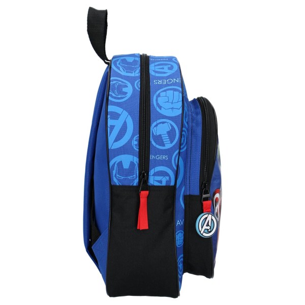 Avengers rygsæk 31 cm taske skoletaske hulk iron man
