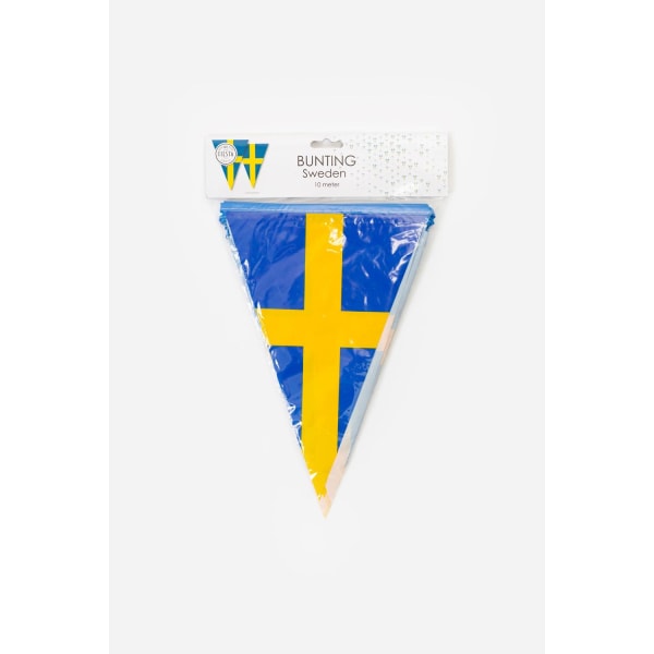Flag Sverige 10 stk banner svensk blågul 10 meter