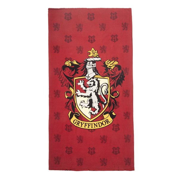 Harry potter handduk 180 x 90 cm badhandduk badlakan gryffindor