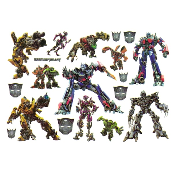 Transformers børnetatoveringer – 14 stk. Bumblebee & venner