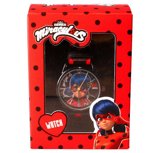 Miraculous ladybug barnklocka analog armbandsklocka klocka