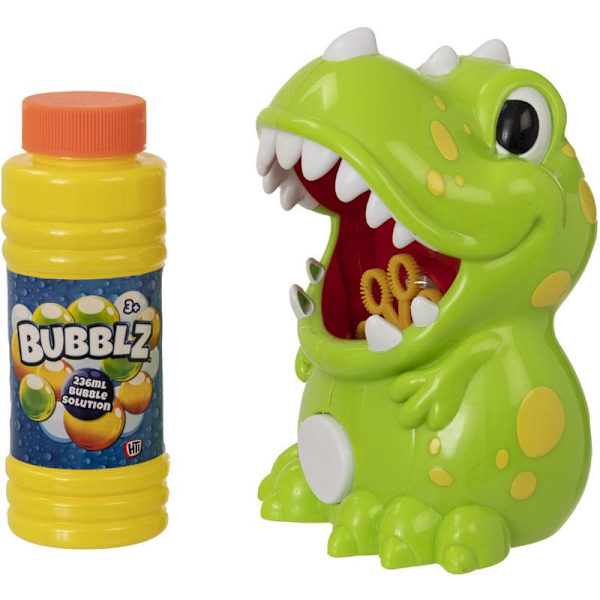 Dino elektrisk bubbelblåsare dinosaurie såpbubblor