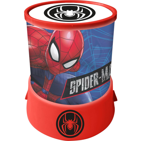 Spiderman natlampe lampe bordlampe projektor avengers