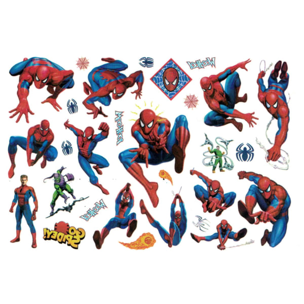 Spider-Man børnetatoveringer – 16 stk. Avengers-motiver