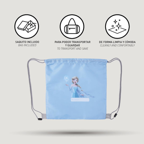 Frozen kengät koko 27 lenkkarit lasten kengät kangaspussi frosty elsa