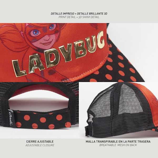 Miraculous ladybug lippis 55 cm 6-14 vuotta