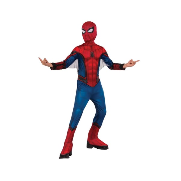 Spiderman (5-7 vuotta) far from home puku maskilla avengers 128-140cm