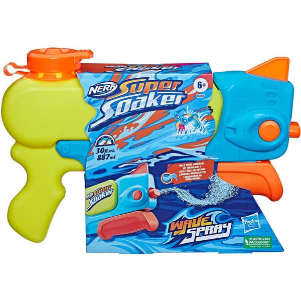 NERF Wave Spray 33 cm vandpistol med bølgefunktion børn