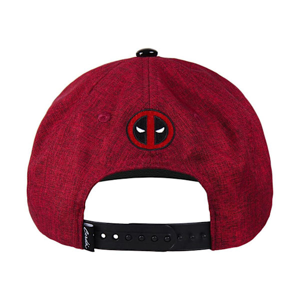 Keps deadpool 57-59 cm vuxenstorlek 14+ år flat cap marvel