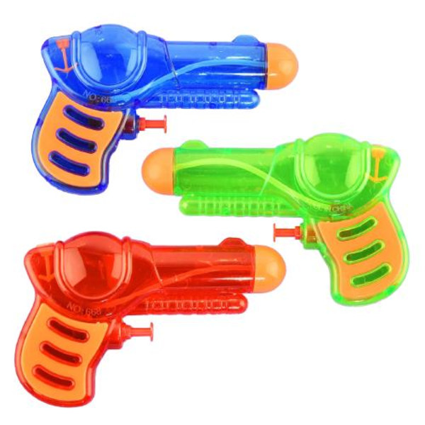 2 vattenpistoler 15 cm små och smidiga för vattenlek
