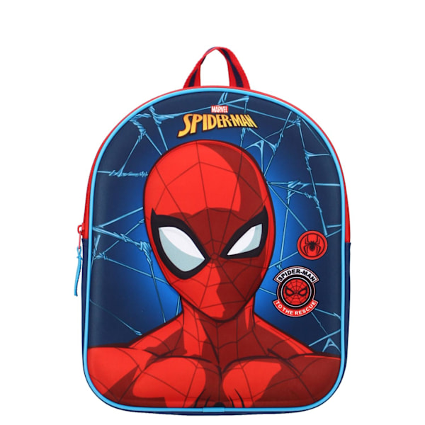 Spiderman 3D ryggsäck 32 cm väska skolväska avengers