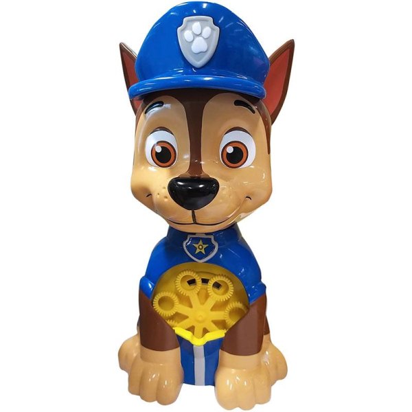 Paw patrol elektrisk bubbelmaskin chase såpbubblor såp bubblor