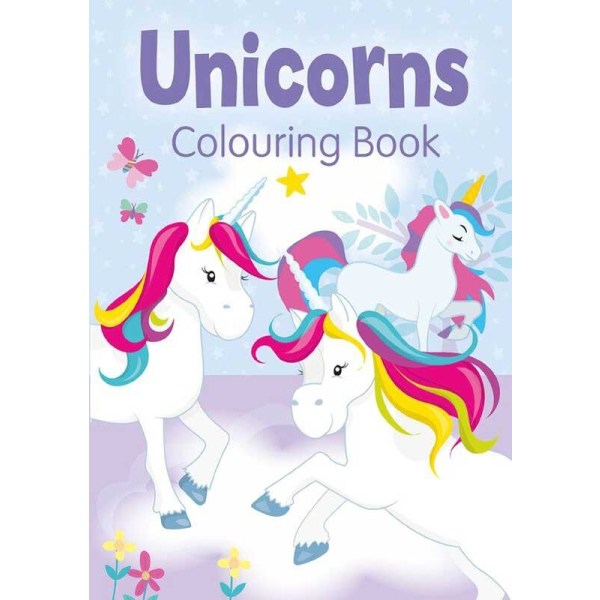 Unicorn malebog 32 sider aktivitetsbog enhjørning