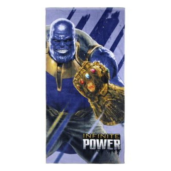 Avengers pyyhe 140 x 70 cm 100% puuvilla hulk iron man