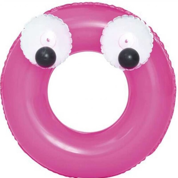 Svømmering kirsebær store øjne 60 cm badering badelegetøj Pink
