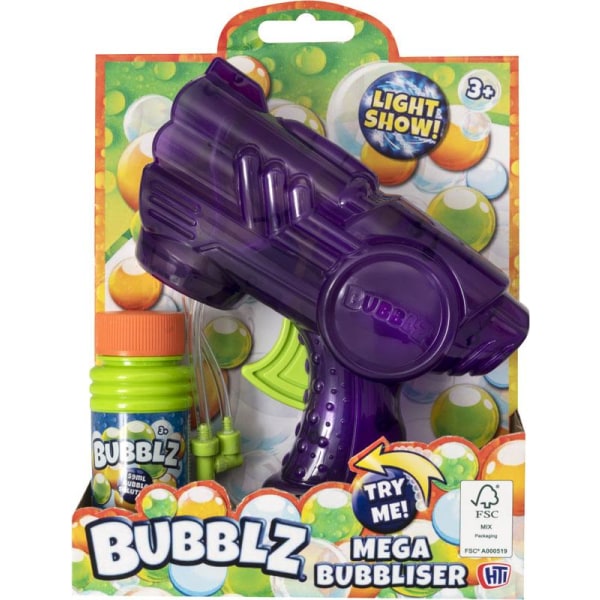 Såpbubbelpistol med ljud och ljus såpbubblor såp bubblor