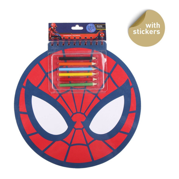 Spiderman aktivitetspakke penne klistermærker avengers