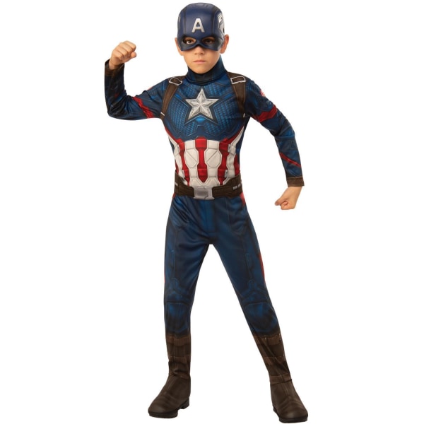 Captain america (8-10 vuotta) puku ja naamari avengersilta