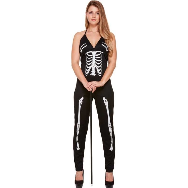 Skeletkostume spøgelse halloween skeletkostume