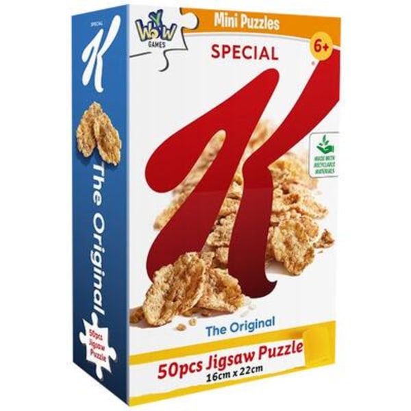 Kellogs minipussel 50 bitar klassiskt retro k-special