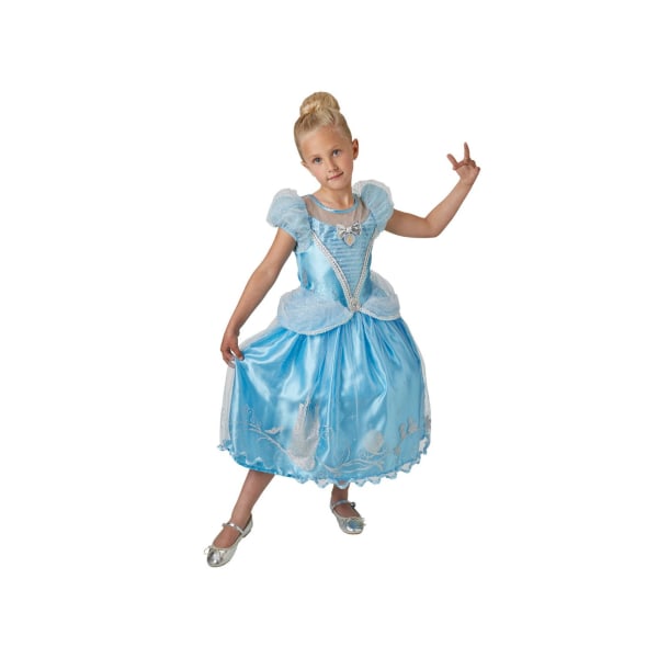 Askungen 110/116 cl (5-6 år) ballgown balklänning cinderella