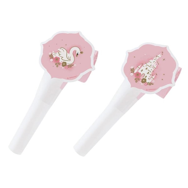 Prinsesse festhatte 8 stk prinsesse tema festhatte