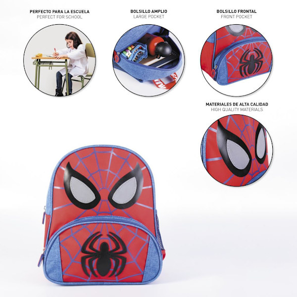 Spiderman ryggsäck 30 cm väska skolväska avengers