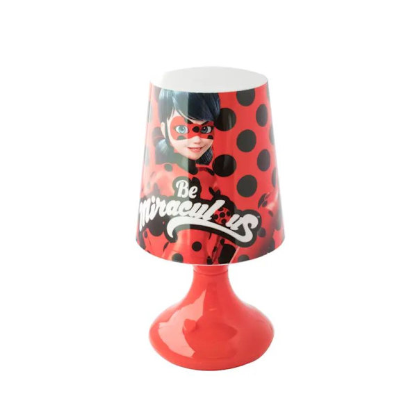 Miraculous ladybug natlampe bordlampe LED belysning