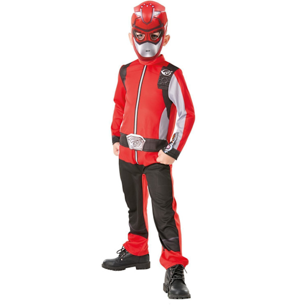 Power rangers red 110/116 cl (5-6 år) beast morphers