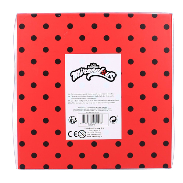 Miraculous kirjoitussetti 6 osaa ladybug kynä pyyhekumi