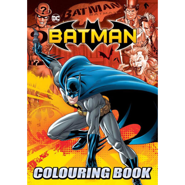 Batman värityskirja 32 sivua aktiviteettikirja askartelukirja