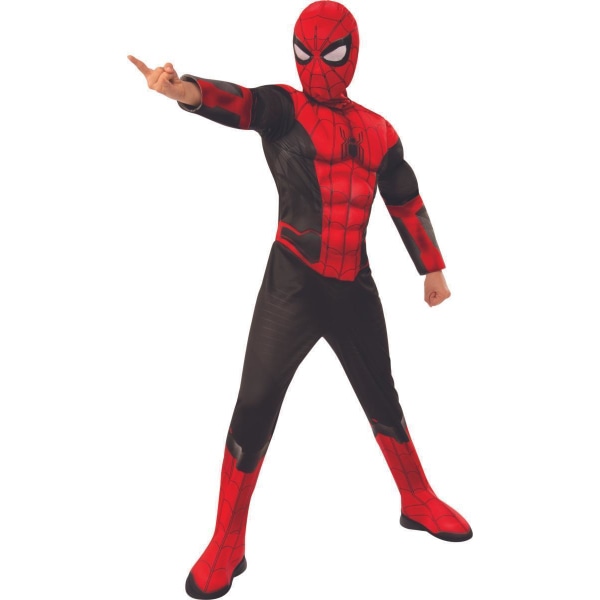 Spiderman 122/128 cl (7-8 år) dräkt mask avengers
