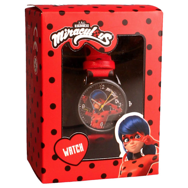 Miraculous ladybug barnklocka analog armbandsklocka klocka