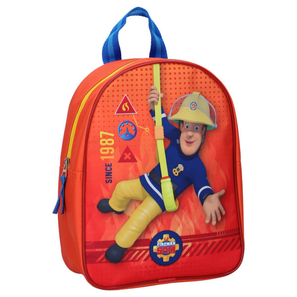 Fireman sam rygsæk 28 cm taske skoletaske brandmand
