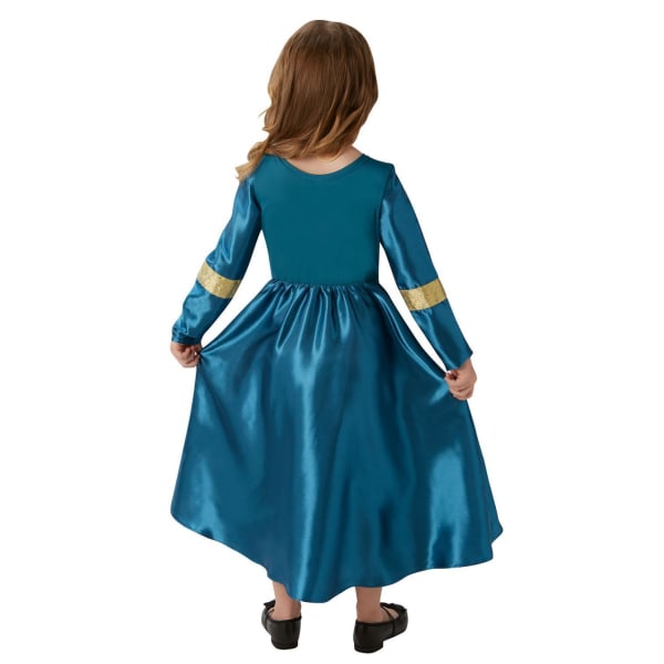 Merida 122/128 cl (7-8 år) klänning prinsessa modig