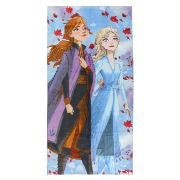 Frozen II pyyhe 140 x 70 cm 88% puuvillaa elsa anna