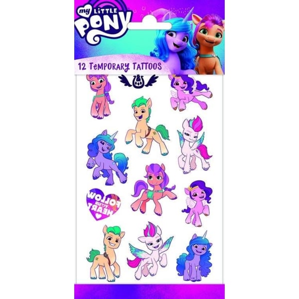 My Little Pony lastentatuoinnit 12 kpl poniseikkailu
