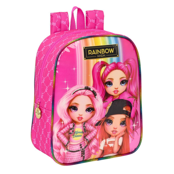 Rainbow high rygsæk 28 cm taske skoletaske poopsie børnerygsæk