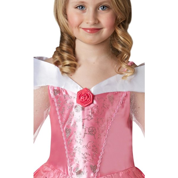 Prinsessa ruusunen 122/128 cl (7-8 vuotta) mekko disney princess