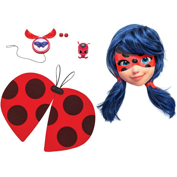 Miraculous ladybug deluxe dress-up 7 delar