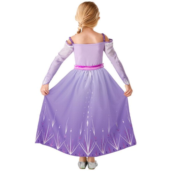 Frozen II elsa prologue dress 122/128 cl (7-8 år) frost klänning