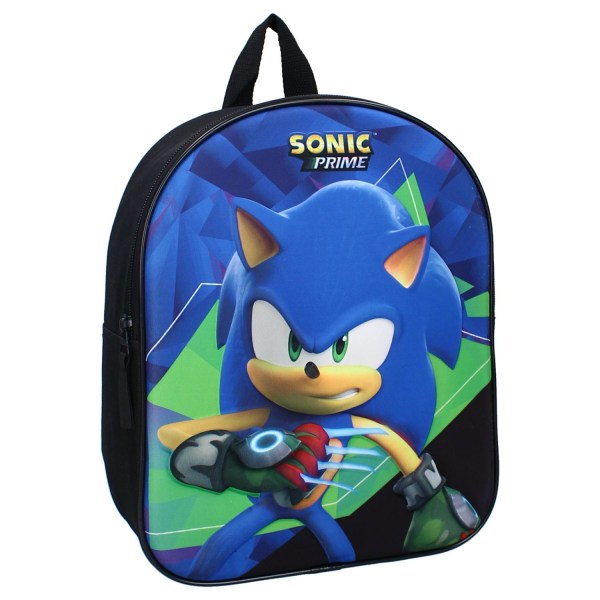 Sonic 3D rygsæk 32 cm taske skoletaske the hedgehog