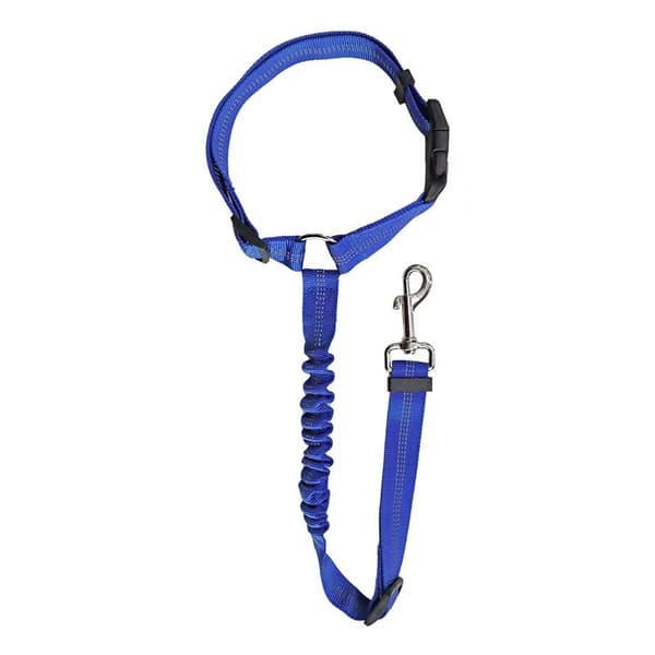 Hundbilbälte - Justerbar hundsele för bil med nackstöd, 2-pack