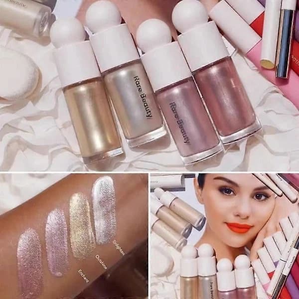 Flydende highlighter til ansigtet