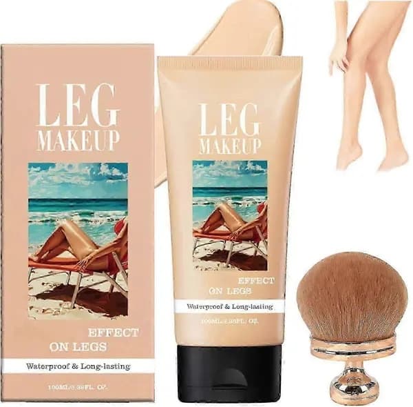 Miracle De Paris Benmakeup - Vanntett Helkroppsdekkende Perfeksjonerende med Ekstra Stor Kroppsbørste