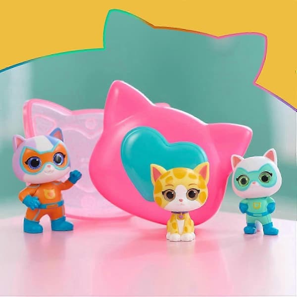 Super Cat - Samleobjekt Mini Gashapon Leker