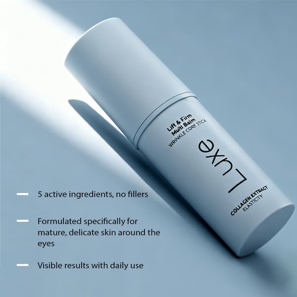 Luxe Korean Under Eye Balm - Kohottava ja kiinteyttävä 3-in-1 Multi Balm Stick